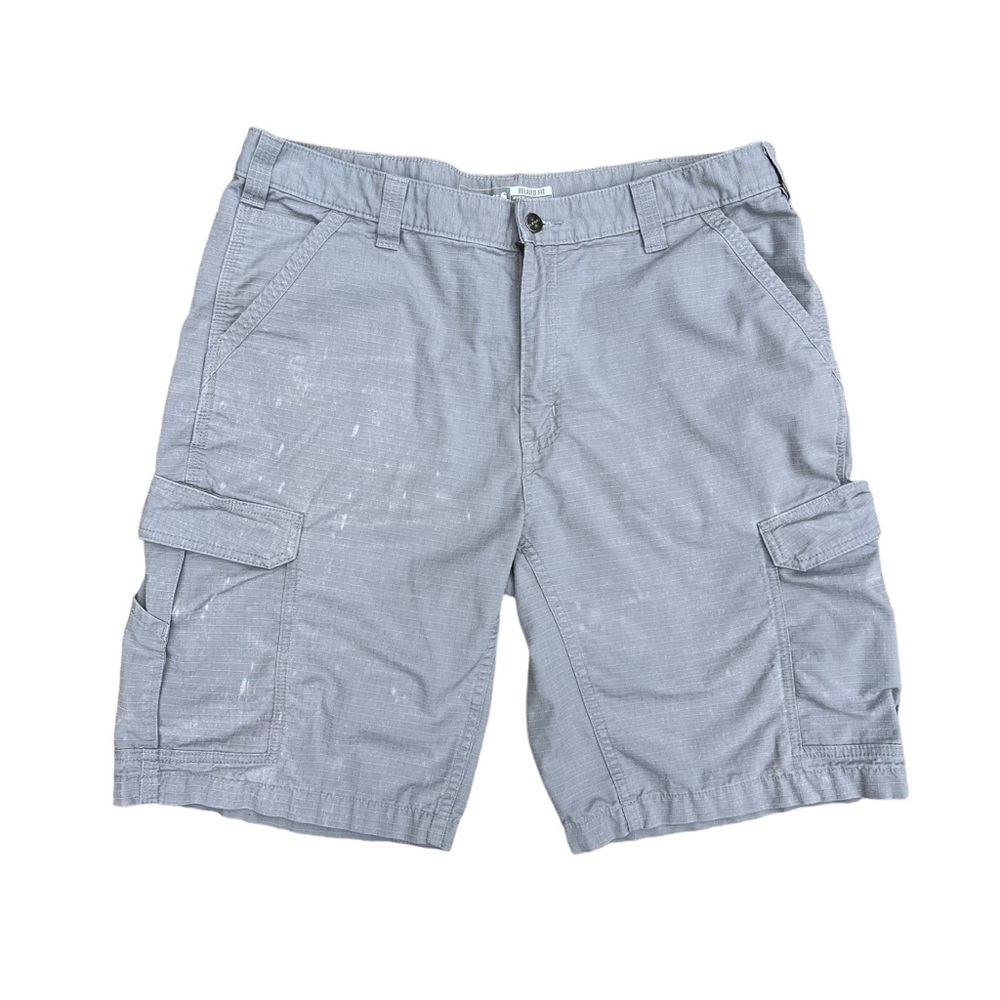 Carhartt Men’s Khaki Cargo Relaxed Fit Shorts, size 38.​​